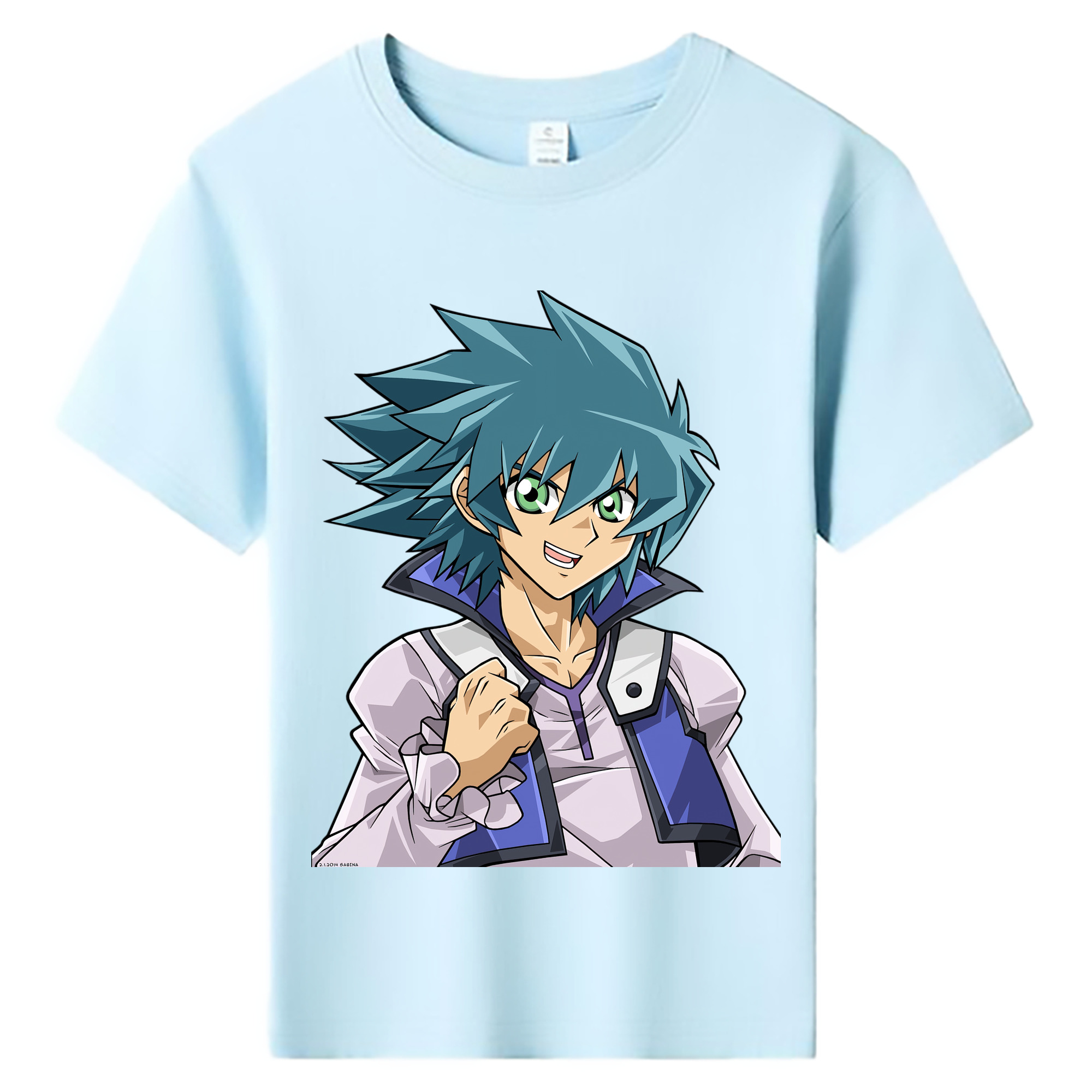 （画像用） 遊☆戯☆王 Yu-Gi-Oh! 綿100％キッズTシャツ（フロントプリント）